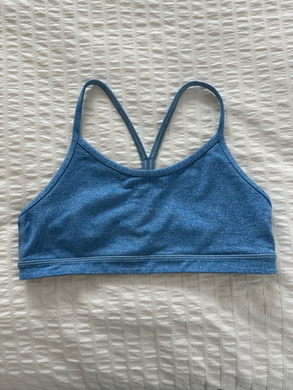 Lululemon Y-back Sports Bra, Size 4, Periwinkle Blue